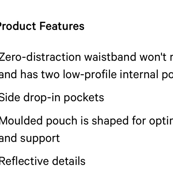 Lululemon Mens’s SenseKnit high rise running tights - 28” Small NWT - Picture 8 of 10